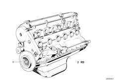 Zespół napędowy silnika (11_4295) dla BMW 3' E30 323i 2-d ZA