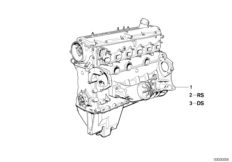 Zespół napędowy silnika (11_2021) dla BMW 5' E34 535i Lim ECE