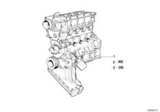 Zespół napędowy silnika (11_0026) dla BMW 3' E30 320is 4-d ECE