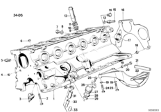 Blok silnika (11_4300) dla BMW 3' E30 325ix 2-d USA