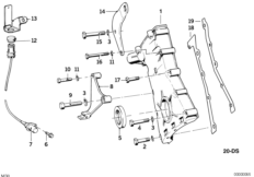 Obudowa skrzyni łańcuchowej, dolna (11_3034) dla BMW 7' E23 730 Lim ECE