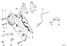 Obudowa wnęki koła górna (11_0405) dla BMW 3' E30 325ix 4-d ECE