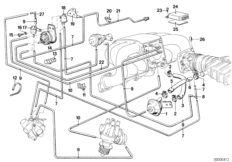 Sterowanie podciśnieniowe-AGR (11_0885) dla BMW 3' E21 323i Lim ECE