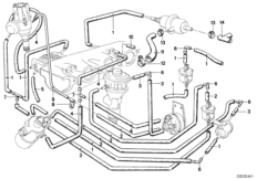 Sterowanie podciśnieniowe-AGR (11_0923) dla BMW 7' E23 733i Lim USA