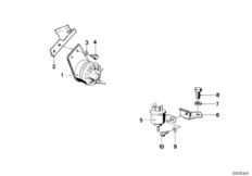Sterowanie podciśnieniowe-AGR (11_0928) dla BMW 5' E28 528i Lim ECE
