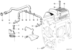 Odpowietrzanie silnika (11_1713) dla BMW R65 USA