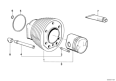Cylinder zespolony (11_1745) dla BMW R 80, R 80 /7 USA