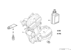 Silnik (11_1856) dla BMW F 650 94 (0161) ECE