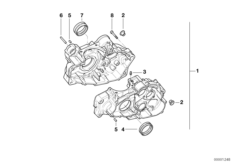 Obudowa silnika, elementy dod. (11_1870) dla BMW F 650 ST 97 (0163,0168) ECE