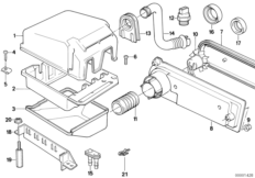 Przekaźnik silnika/skrzyn. sterownika (12_0352) dla BMW 5' E34 535i Lim USA