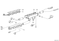 Wiązka przewodów silnika (12_0395) dla BMW 3' E36 316i Lim ECE