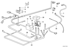 Kabel akumulatora/Kabel rozrusznika (12_0482) dla BMW 5' E34 530i Lim USA