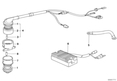 Wiązka przewodów silnika (12_0759) dla BMW A10 B08 ECE