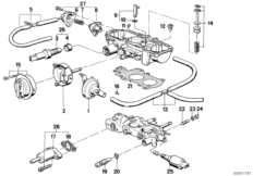 Samoczynne urządzenie rozruchowe (13_1317) dla BMW 3' E30 316 2-d ECE