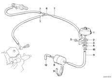 Element sterujący Diesel (13_0099) dla BMW 3' E30 324d 4-d ECE