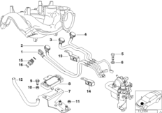 Przewód CNG (13_0425) dla BMW 5' E34 518g Tou ECE