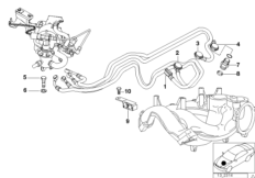 Przewód CNG (13_0434) dla BMW 3' E36 316g Com ECE