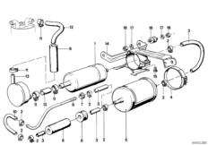 Pompa paliwowa/Filtr paliwa (16_0144) dla BMW 7' E23 733i Lim USA