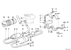Pompa paliwowa/Filtr paliwa (16_0163) dla BMW 6' E24 635CSi Cou ECE