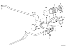 Pompa paliwa (16_0171) dla BMW 3' E30 318i 4-d ECE
