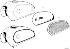 Zbiornik paliwa (16_0230) dla BMW R75/5 ECE