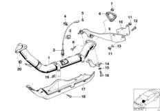 Sonda lambda/Elementy dod. (18_0049) dla BMW 7' E23 733i Lim JAP