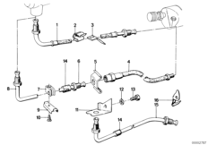 Uruchamianie sprzęgła (21_0037) dla BMW 5' E12 520i Lim ECE