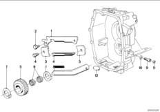 ZF S5-16 wewn. części włączające (23_0567) dla BMW 3' E30 320i 2-d ECE