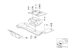 Zawieszenie skrzyni biegów (24_0727) dla BMW 3' E36 328i Lim ZA