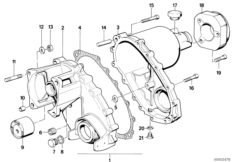 Skrzynia rozdzielcza (27_0001) dla BMW 3' E30 325ix 4-d ECE