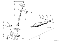 Amortyzator układu kierown. (32_2059) dla BMW R90/6 ECE