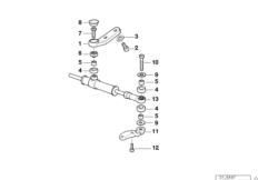 Amortyzator układu kierown. (32_2066) dla BMW R 1100 R 94 (0402,0407) USA