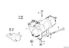 Hydr. układ kierowniczy (32_0294) dla BMW 8' E31 850Ci Cou USA