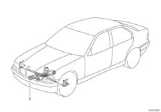 Hydr. układ kierowniczy-zest. montaż. (32_0649) dla BMW 3' E36 316i Lim ECE