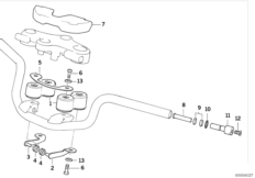 Kierownica, elementy dod. (32_0792) dla BMW R 1100 RS 93 (0411,0416) USA