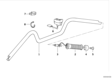 Kierownica, manetki podgrzewane (32_0794) dla BMW R 1100 RS 93 (0411,0416) ECE
