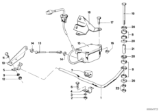 Regulacja poziomu/stabilizator tylny (33_0299) dla BMW 7' E23 733i Lim USA