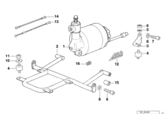 Modulator ciśnienia ABS I (34_1908) dla BMW K 100 LT 87 (0506,0516) USA