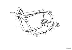 Przednia część ramy (46_0046) dla BMW R90S ECE