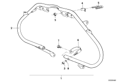 Pałąk ochronny cylindrów (46_0066) dla BMW R60/5 ECE