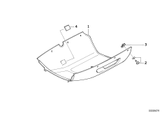 Spoiler silnika (46_0182) dla BMW K 1 (0525,0535) USA