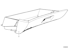 Schowek na rękawiczki (51_1038) dla BMW 7' E23 735i Lim ZA