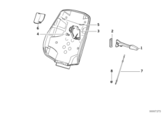 Fotel przedni, odryglowanie (52_0563) dla BMW 3' E36 M3 Cou USA