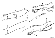 Zestawy kabli (61_0430) dla BMW 5' E12 525 Lim ECE