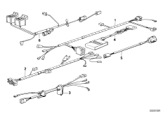 Różne komplety przewodów (61_0463) dla BMW 3' E30 316i 2-d ZA