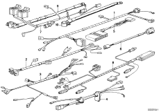 Różne komplety przewodów (61_0466) dla BMW 3' E30 316 4-d ECE