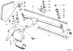 Instalacja spryskiwaczy szyb (61_0893) dla BMW 3' E30 318i 2-d ZA