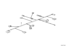 Różne komplety przewodów (61_0084) dla BMW 5' E34 M5 3.8 Lim ECE