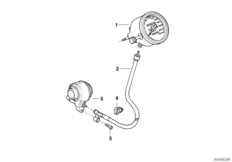 Prędkościomierz (62_0261) dla BMW R 850 R 94 (0401,0406) ECE