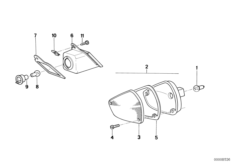 Lampa kierunkowskazu (63_0380) dla BMW K 1 (0525,0535) ECE